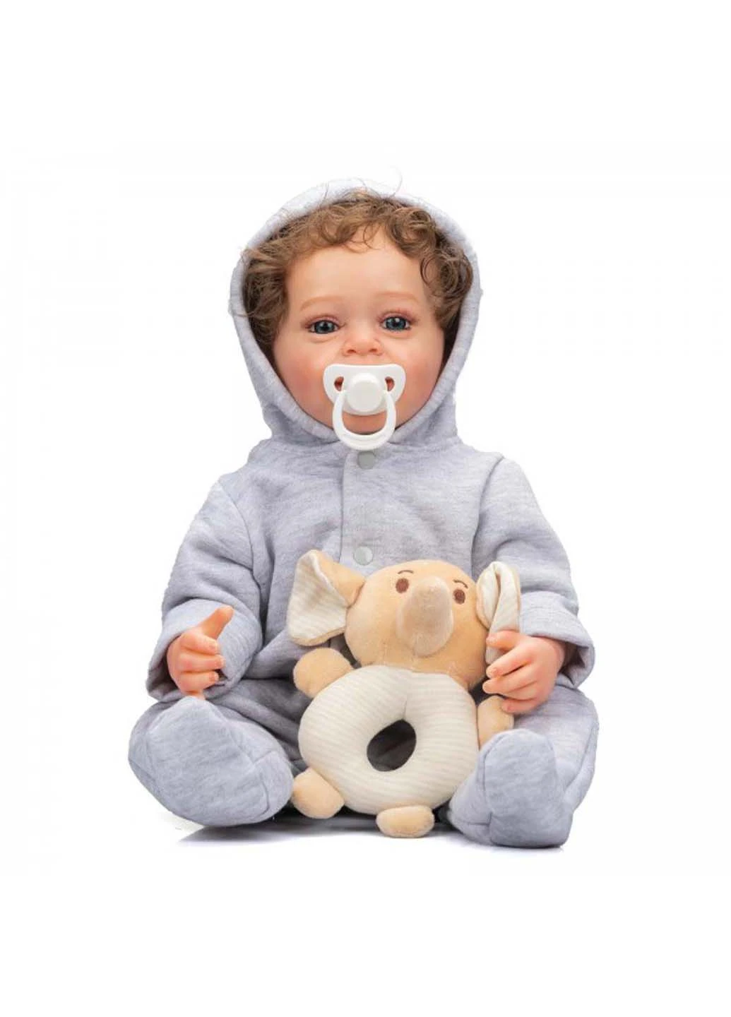 Кукла Reborn Doll мальчик Егорка 55 см (253710720)