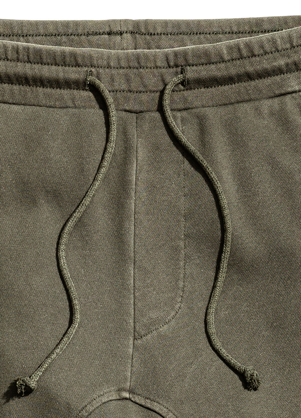 Оливковые кэжуал демисезонные джоггеры брюки H&M