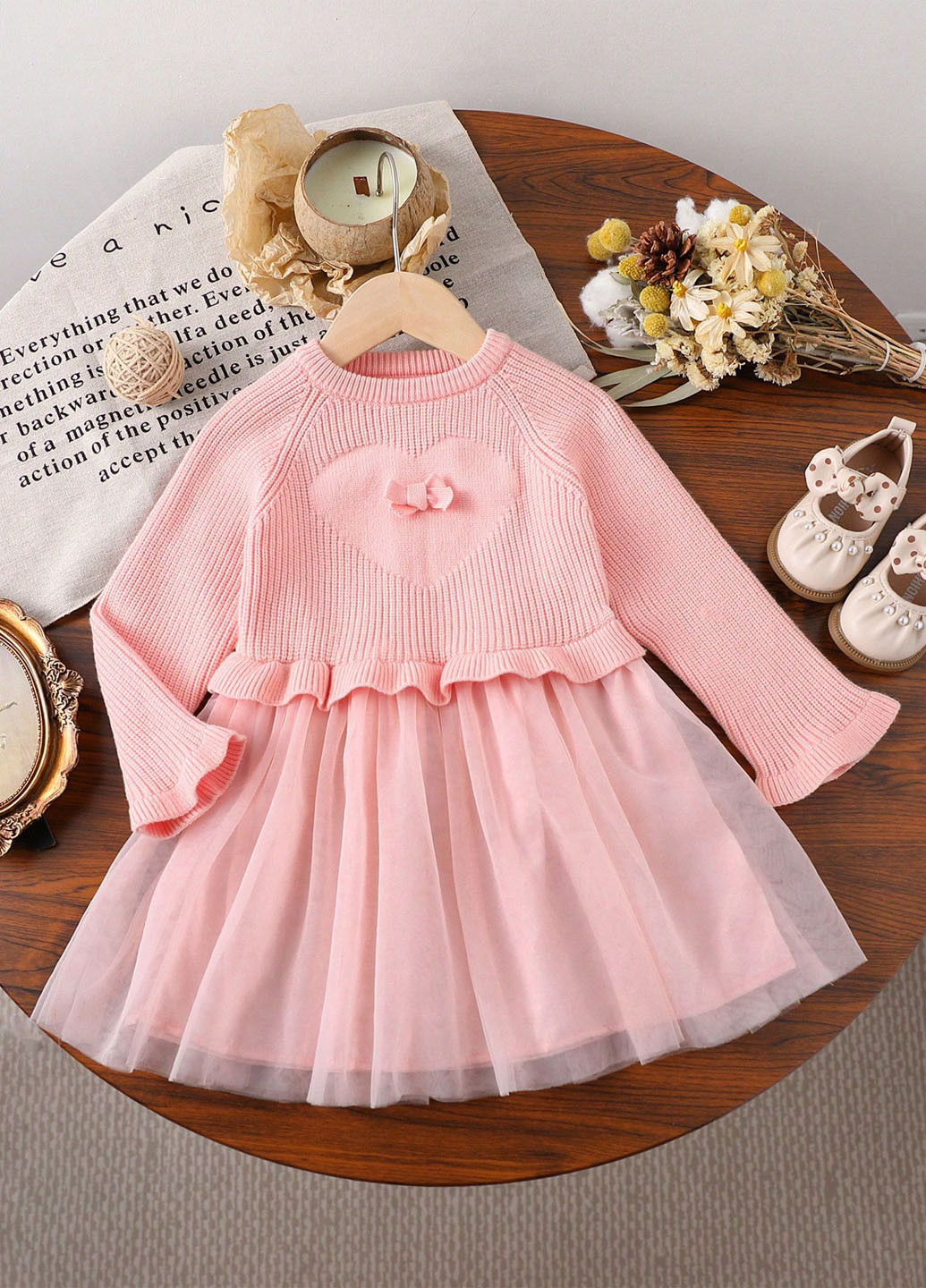 Светло-розовое платье SHEIN (346756016)