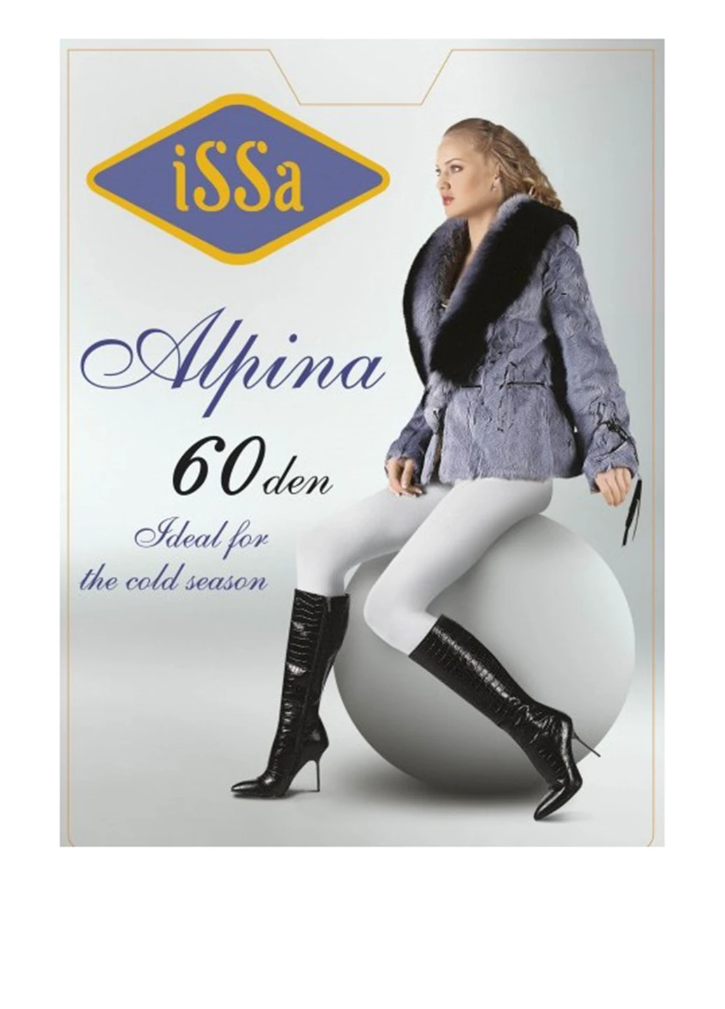 Колготки, 60 den, чорний Issa (17011241)
