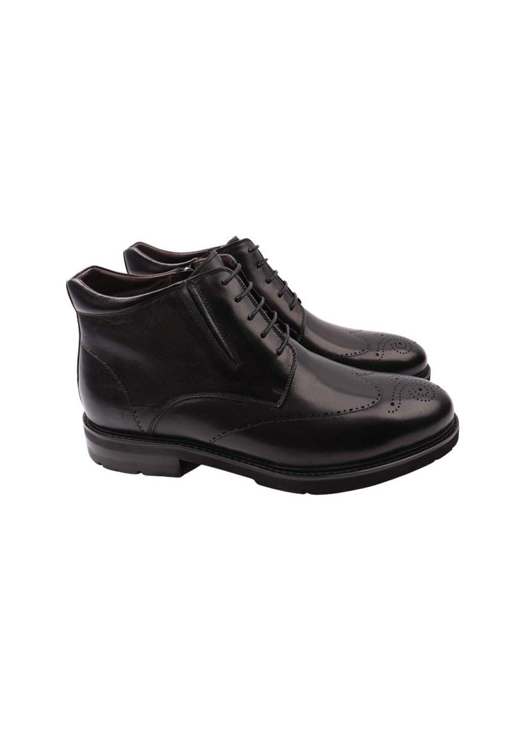 Черные осенние ботинки Lido Marinozzi