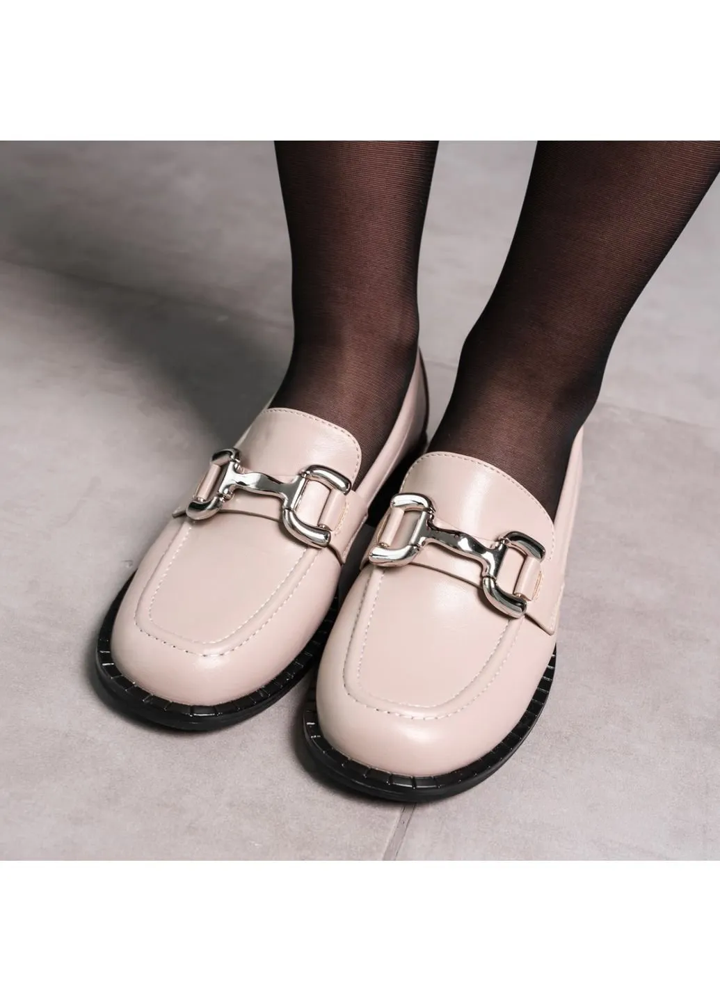 Fashion Лофери жіночі Taylor 3580 36 бежевий з штучна шкіра, україна — демісезон (253791817)