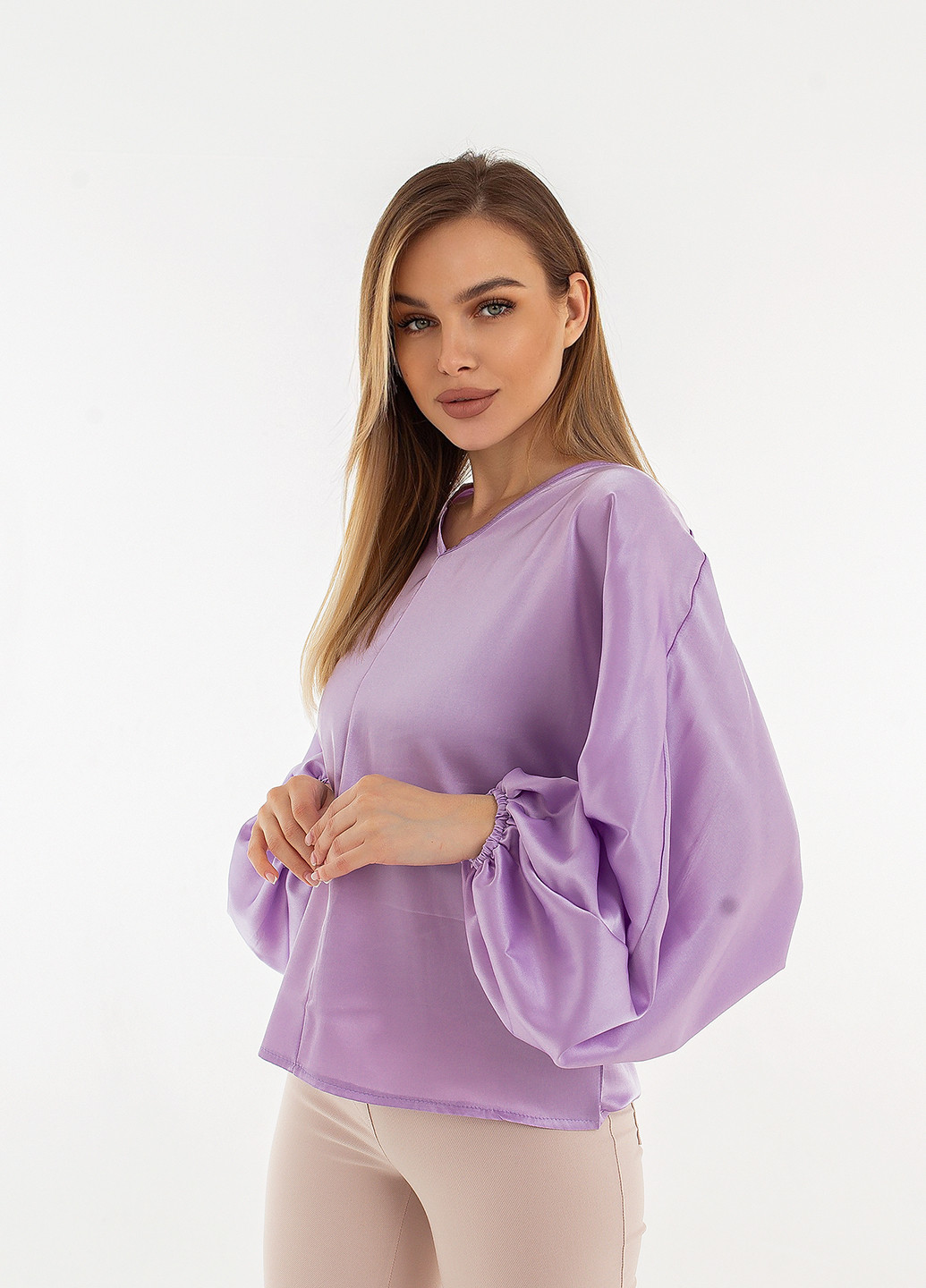 Лавандовая блуза Elfberg