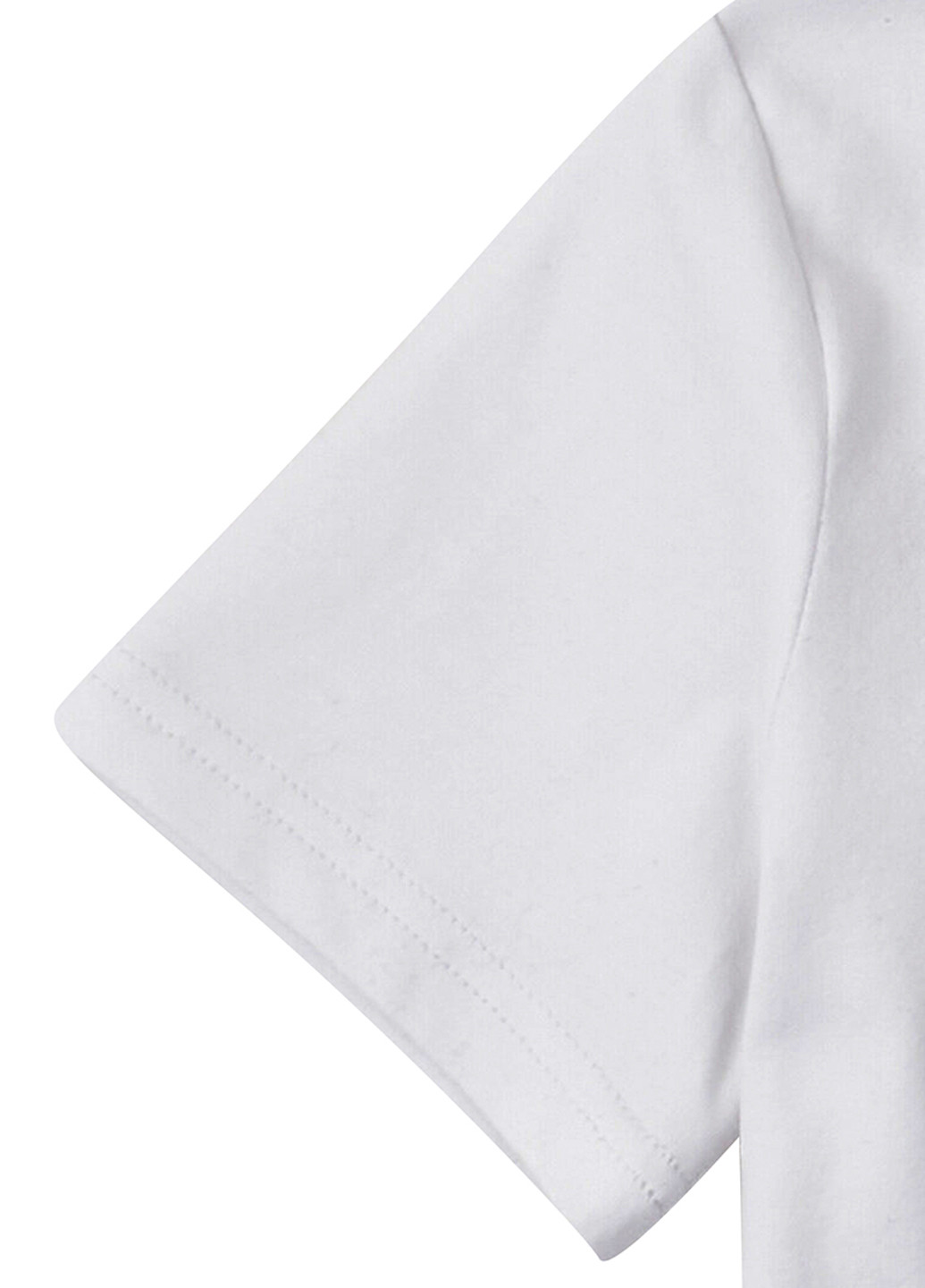 Белая летняя футболка Garnamama