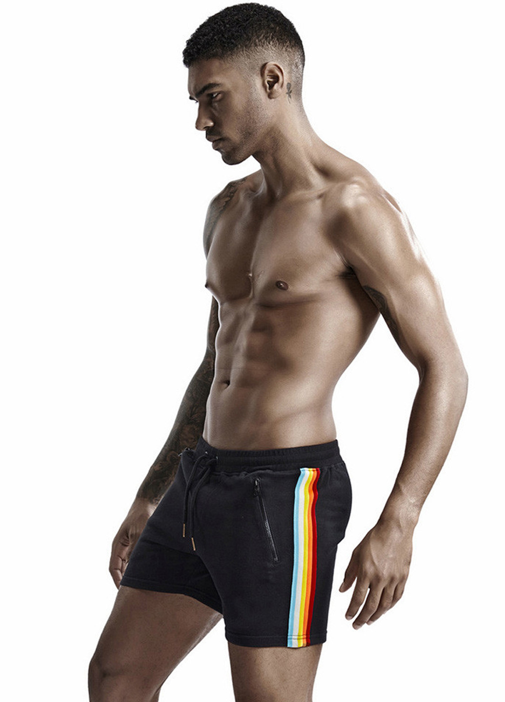 Брендовые черные шорты Seobean (195144276)