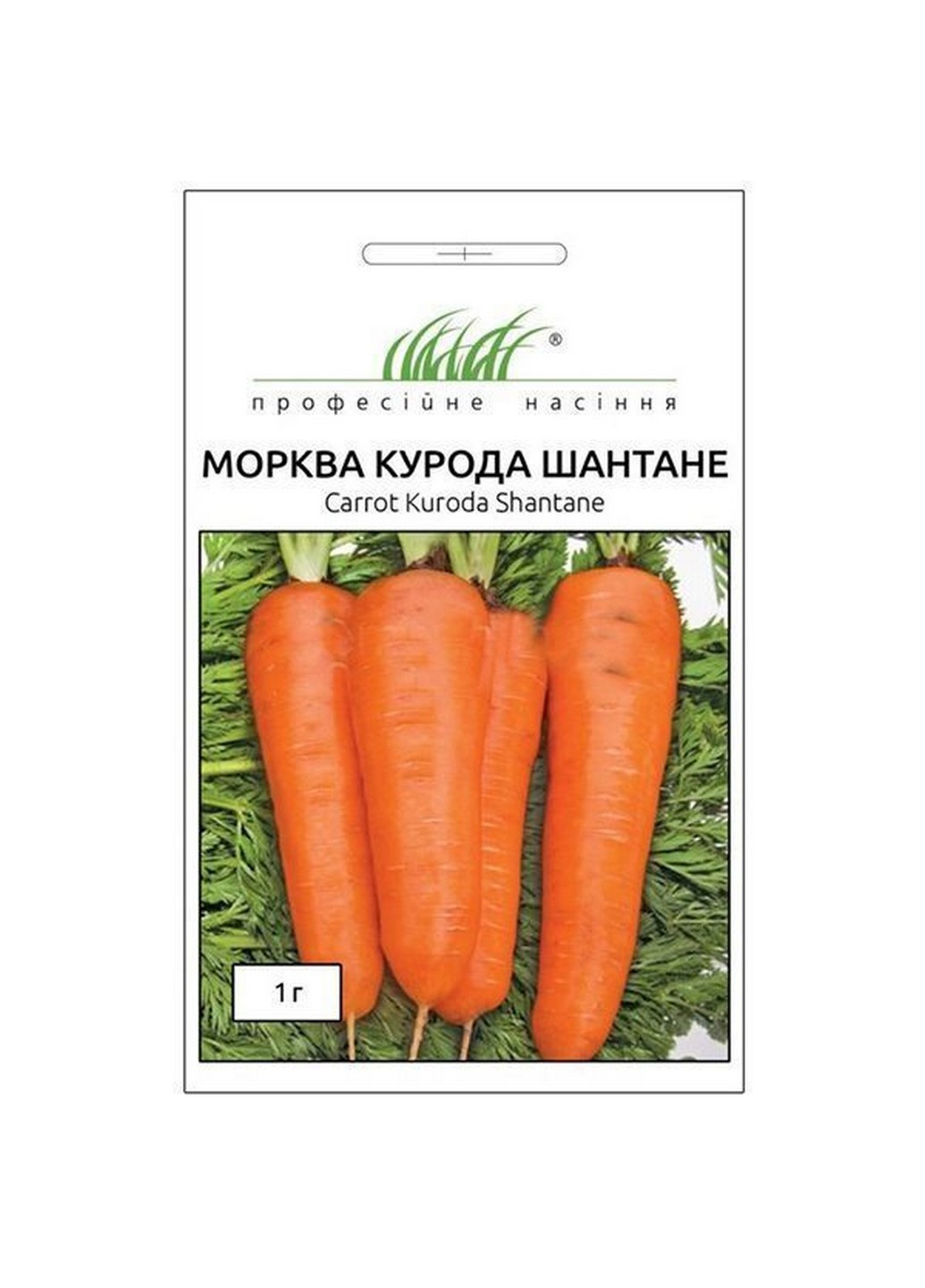 Семена Морковь Курода Шантане ранняя 1 г Професійне насіння (216036264)