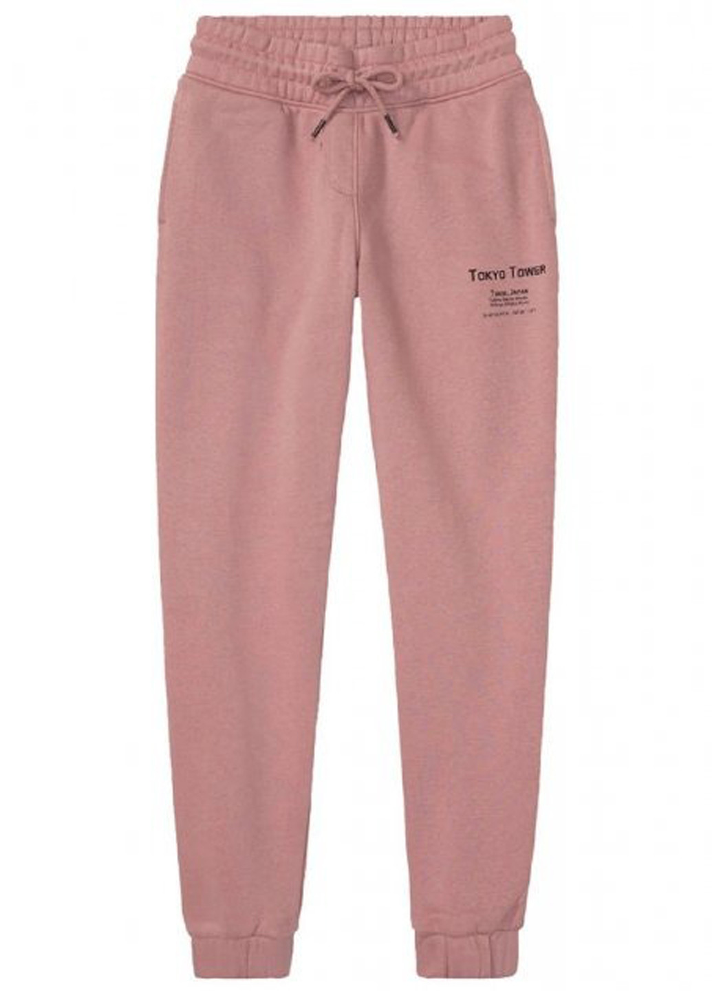 Розово-коричневые кэжуал, спортивные демисезонные джоггеры брюки Lupilu