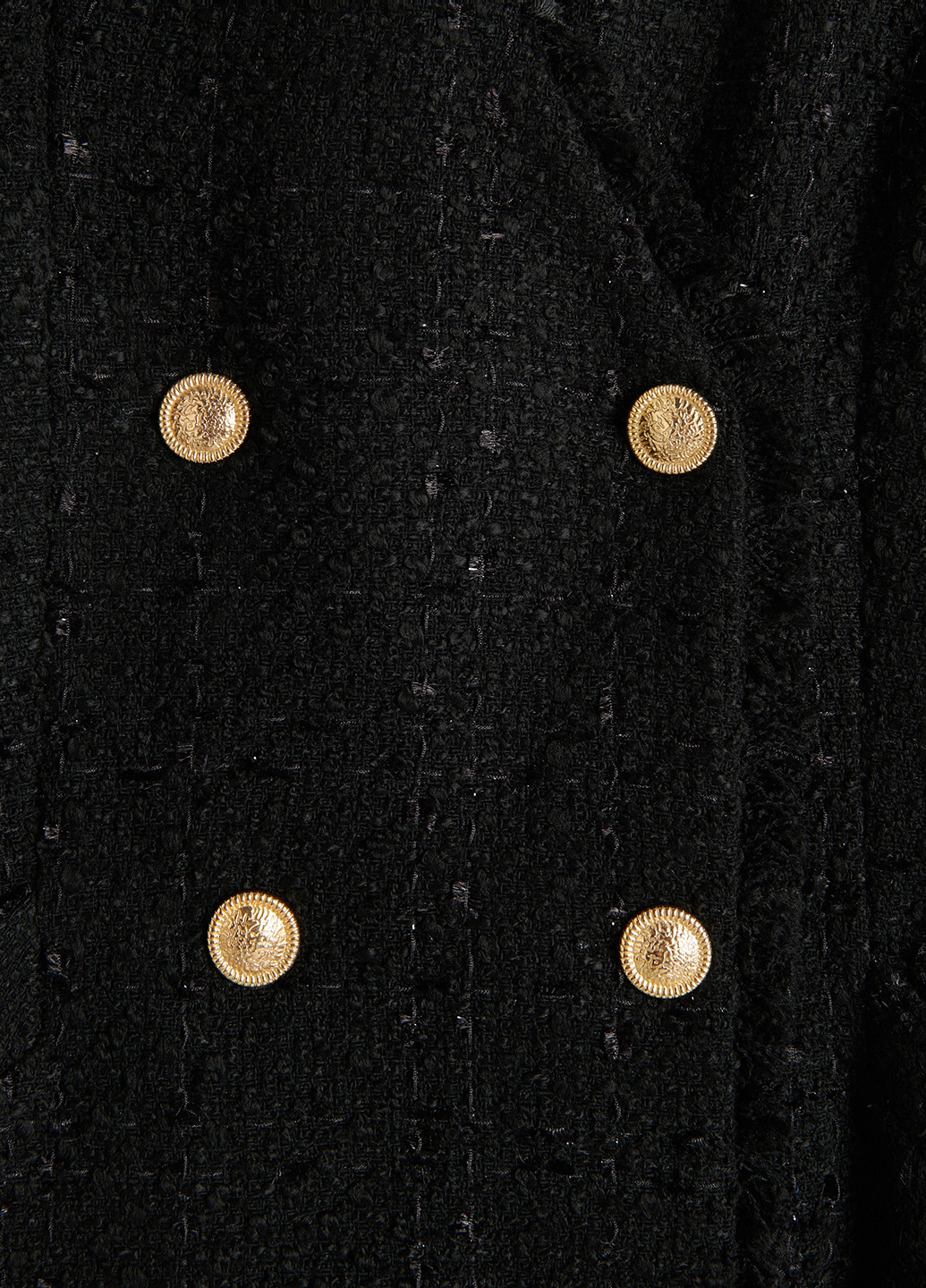 Черное кэжуал платье платье-жакет Reserved однотонное