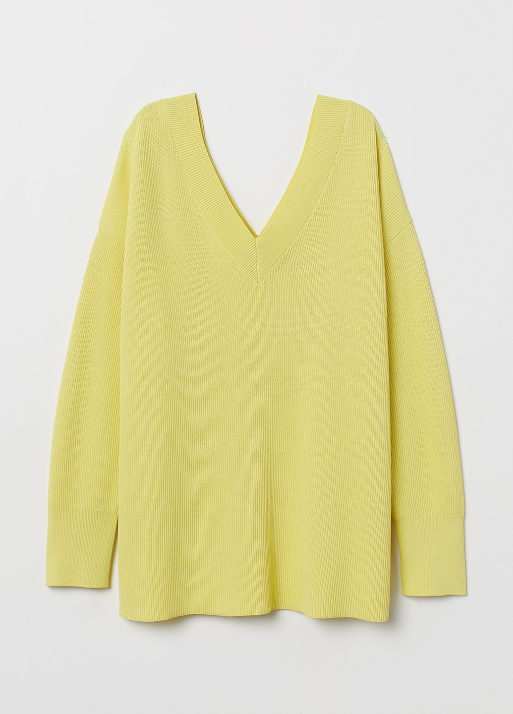 Жовтий демісезонний пуловер пуловер H&M