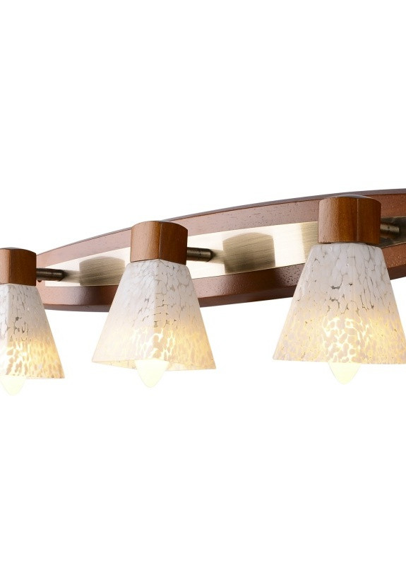 Світильник настінно-стельовий спот поворотний накладний HTL-122/3 AB Brille (253893604)