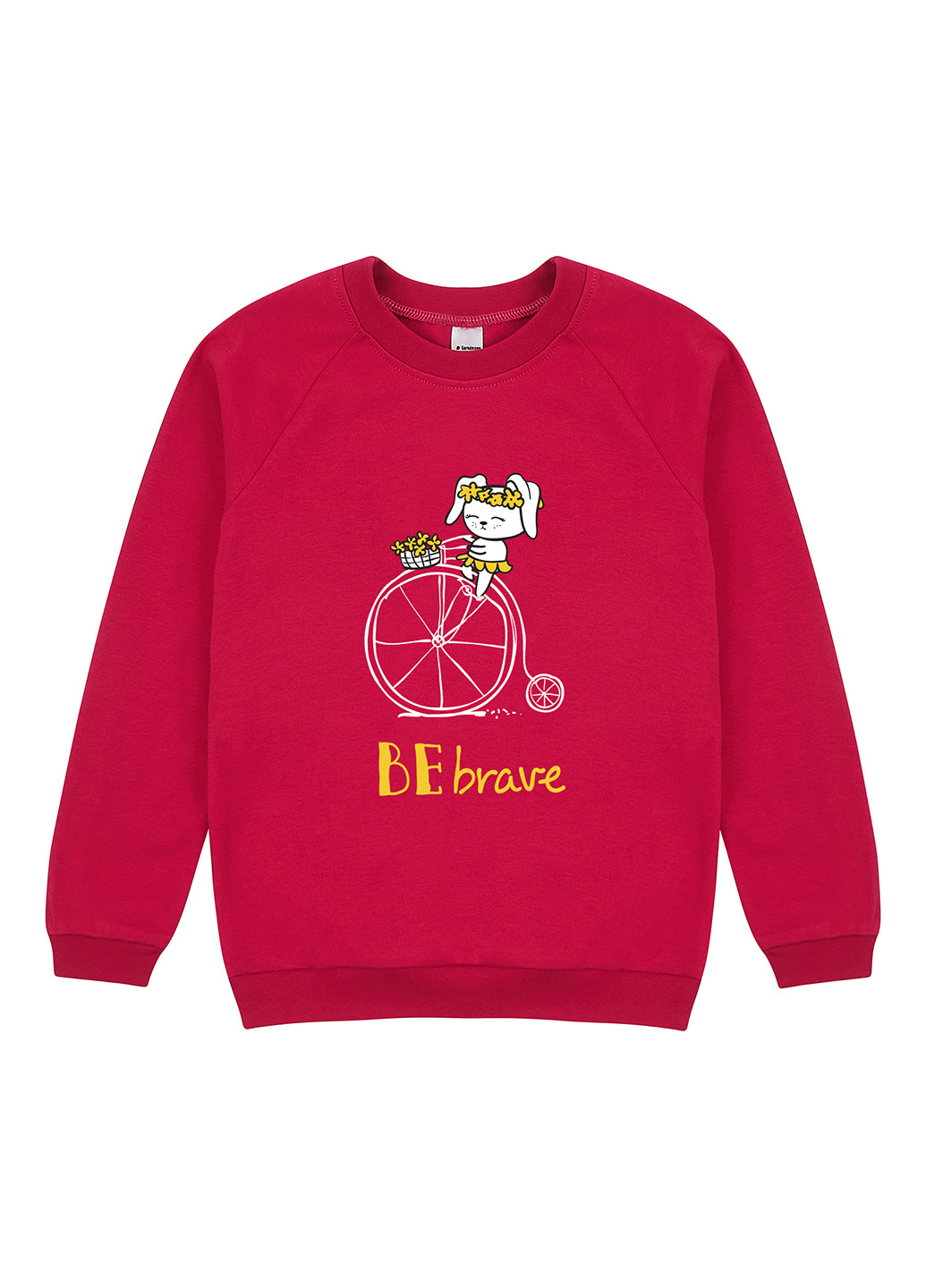 Красный свитшот Garnamama рисунок без декора (369145601)