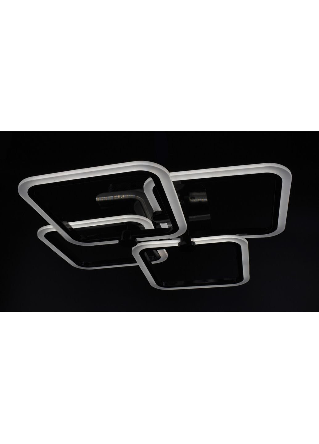 Люстра потолочная LED с пультом A2503/4S-bk Черный 11х62х63 см. Sunnysky (253527978)