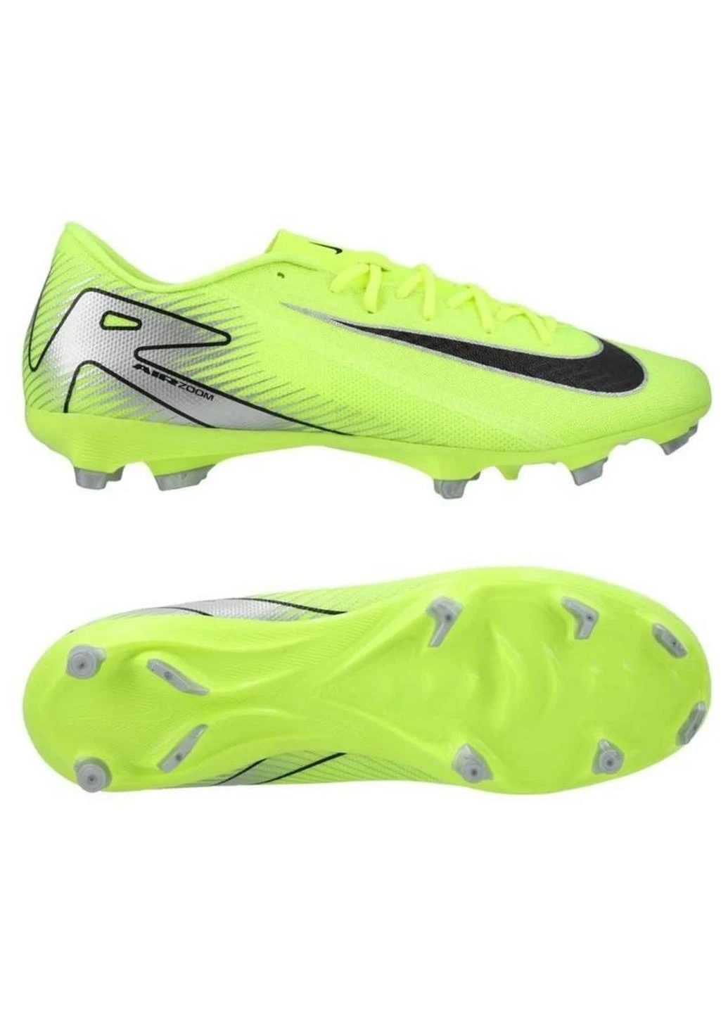 Салатові кросівки для бігу fq8374-700 демісезон Nike Air Zoom Mercurial Vapor 16 Academy MG