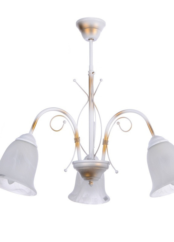 Люстра стельова флористика BKL-470S/3 E27 WH Brille (253887494)