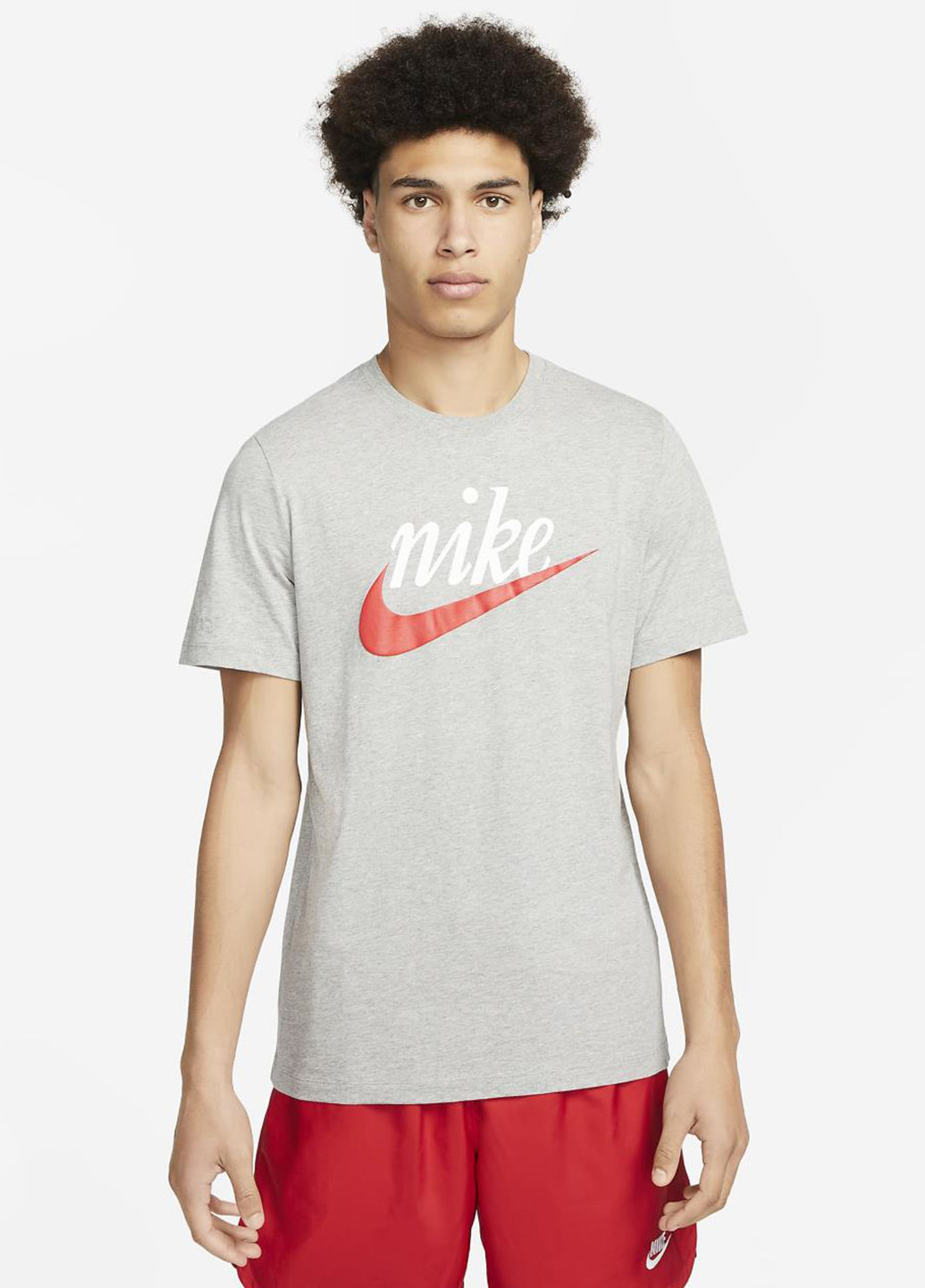 Сіра футболка dz3279-063 Nike Sportswear