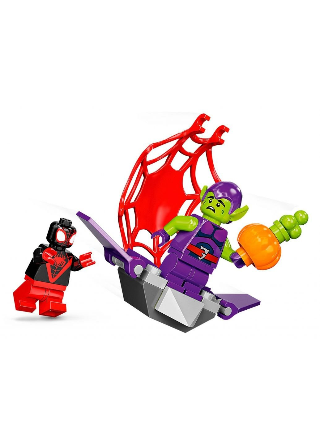 Конструктор Super Heroes Marvel Майлз Моралес: техно-трайк Человека-Паук (10781) Lego (254077231)