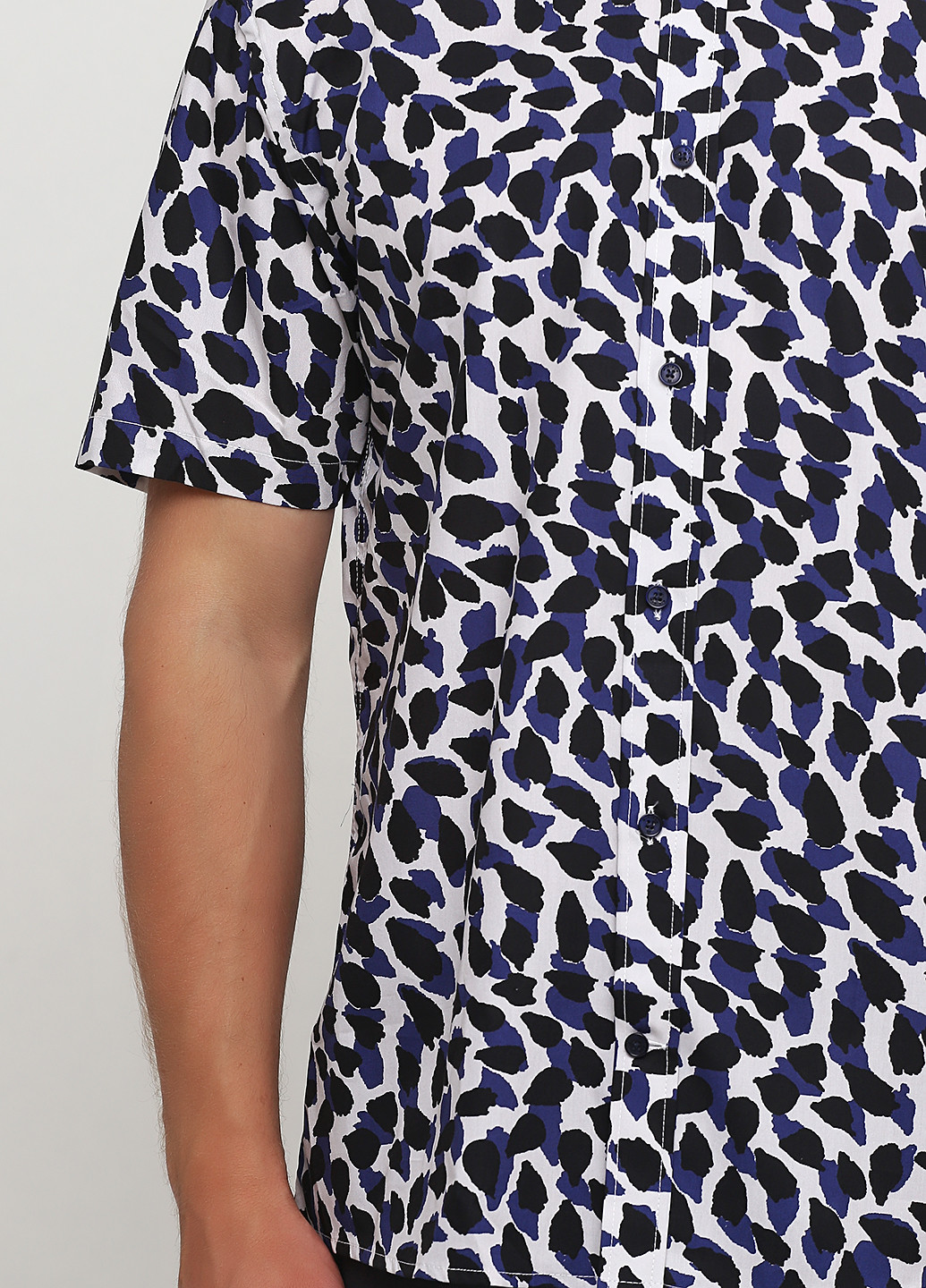 Цветная кэжуал рубашка с абстрактным узором Minimum