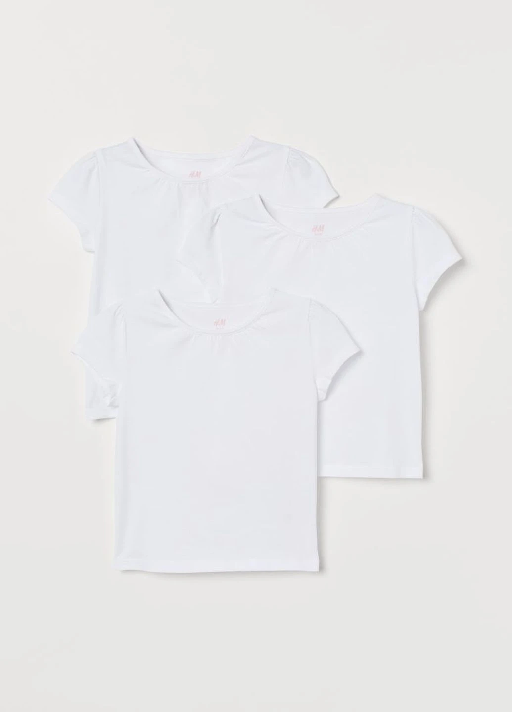 Біла літня футболка H&M
