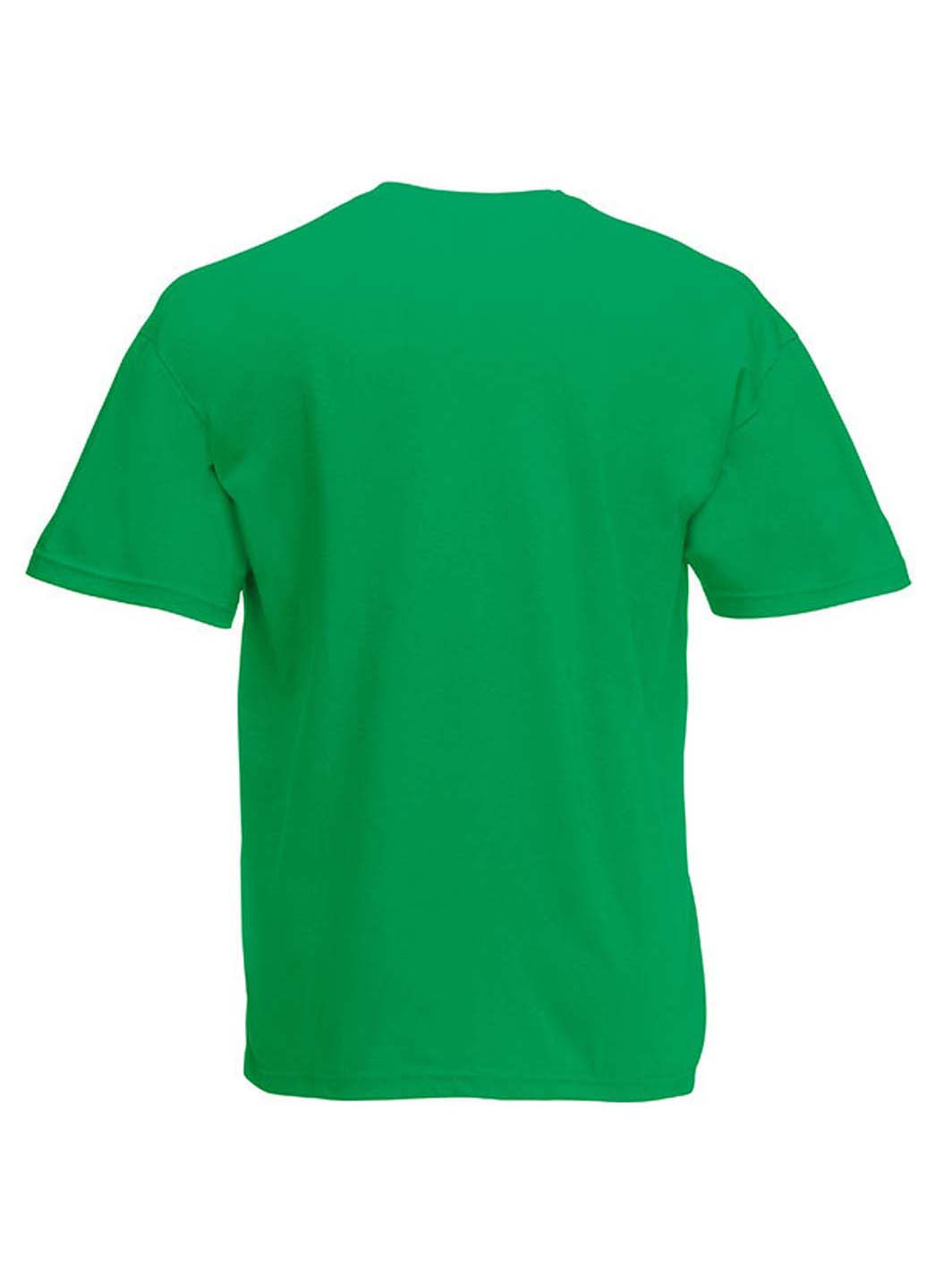 Зеленая футболка Fruit of the Loom ValueWeight