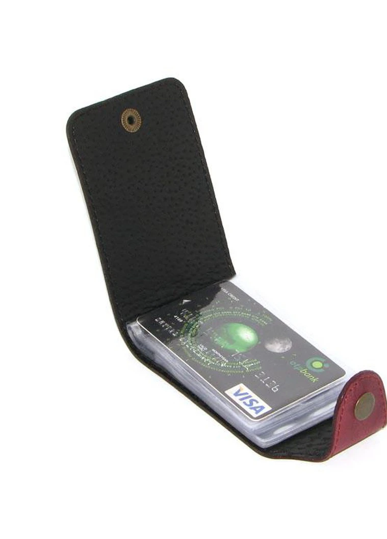 Визитница DNK Cards-H col.L бордовая DNK Leather (253933403)