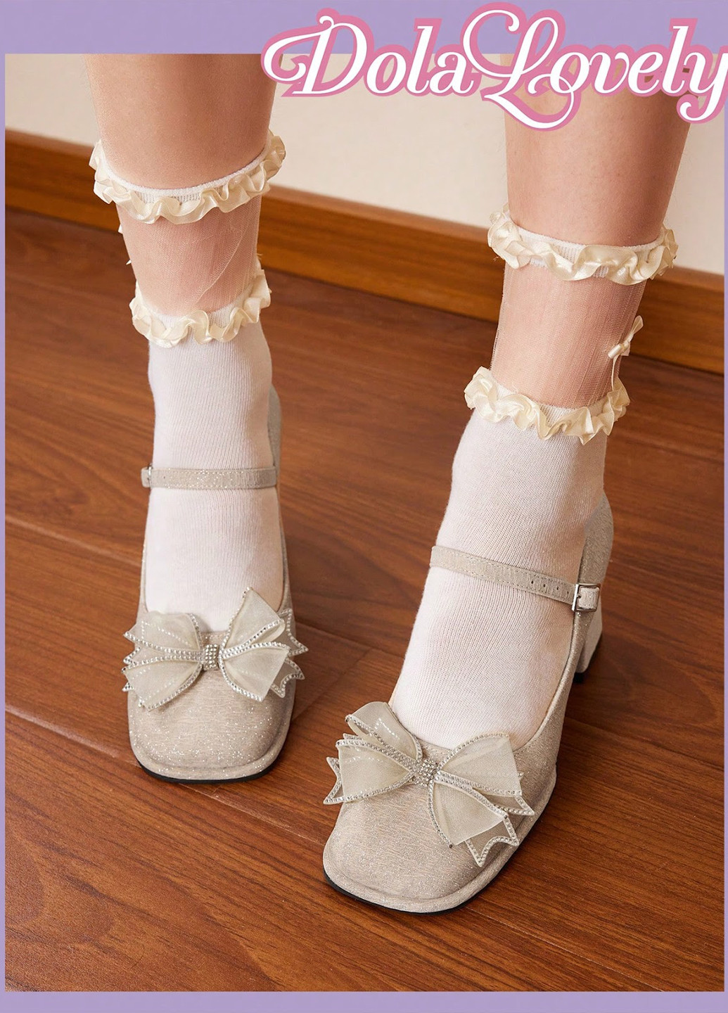 SHEIN Туфли мери джейн бежевый з полиуретан, искусственная кожа, китай — демисезон (329821514)