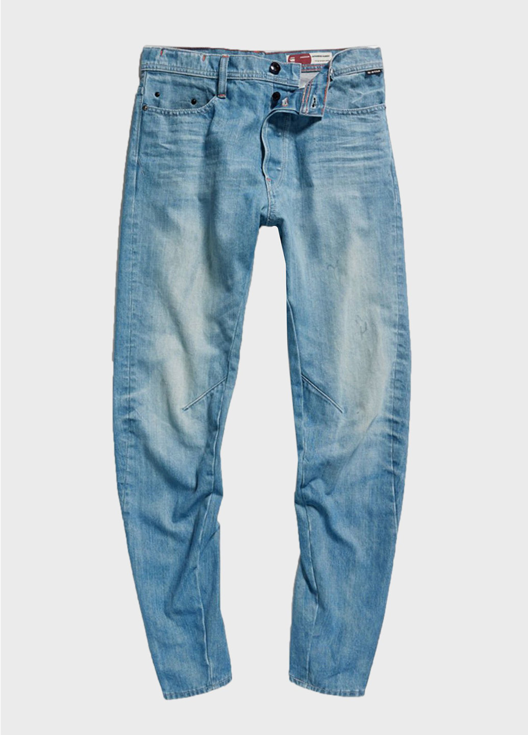 Синие демисезонные зауженные джинсы G-Star Raw