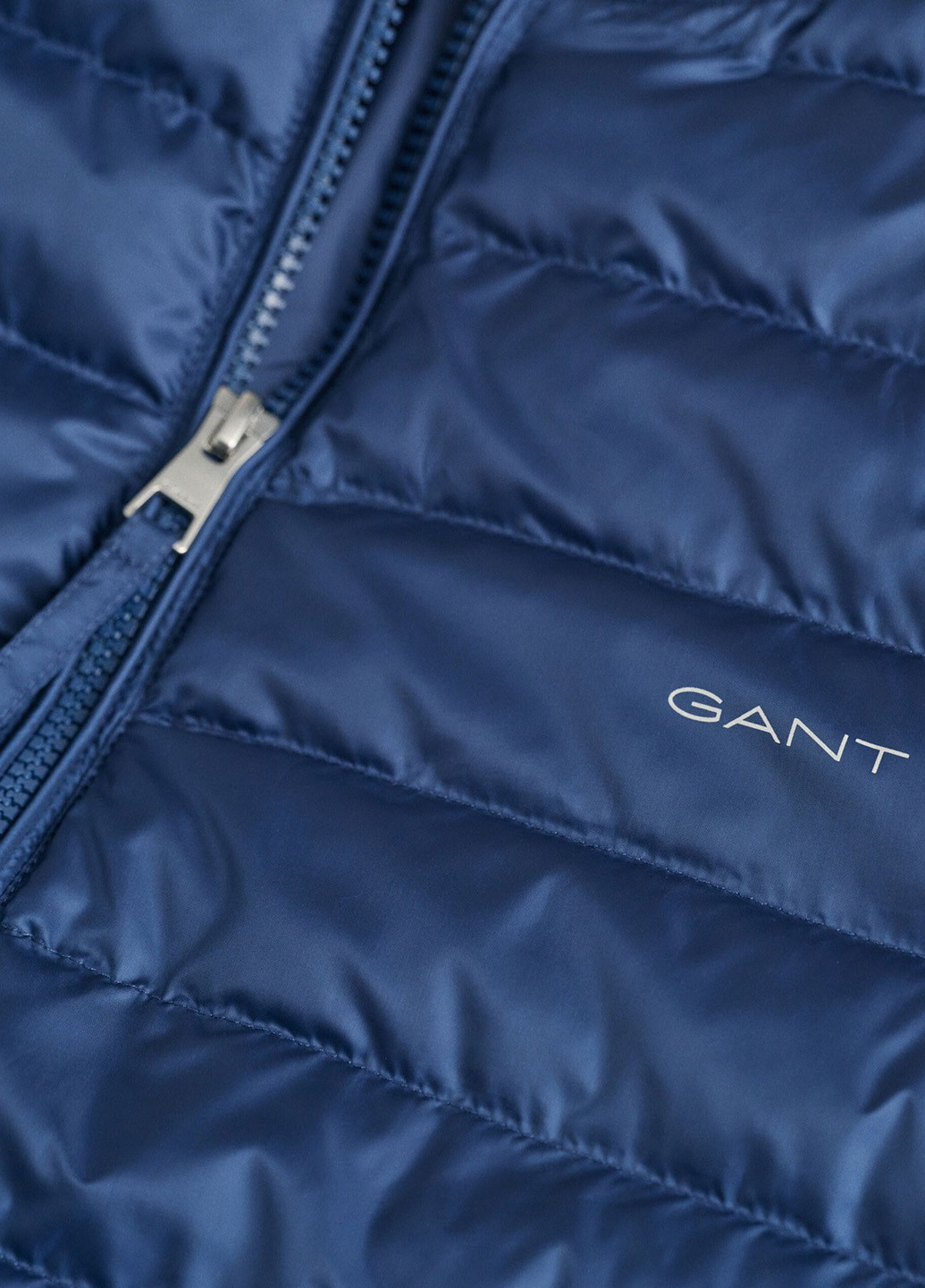 Синяя демисезонная куртка Gant