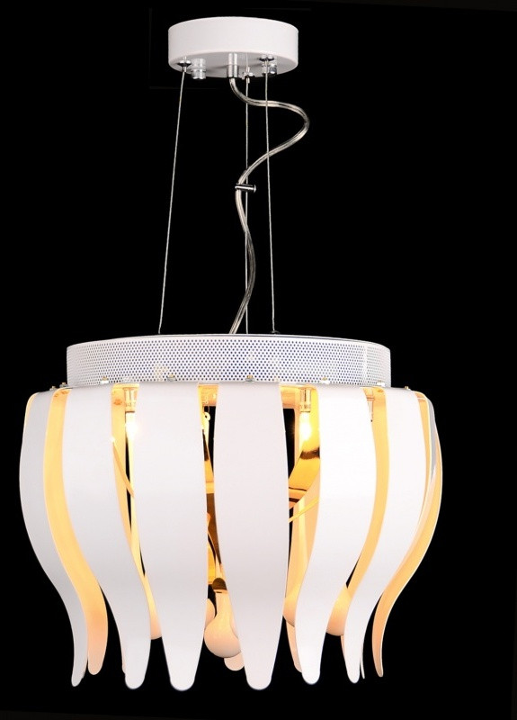 Люстра підвісна галогенна для натяжної стелі прованс BR-01 296S/8 Brille (253887189)