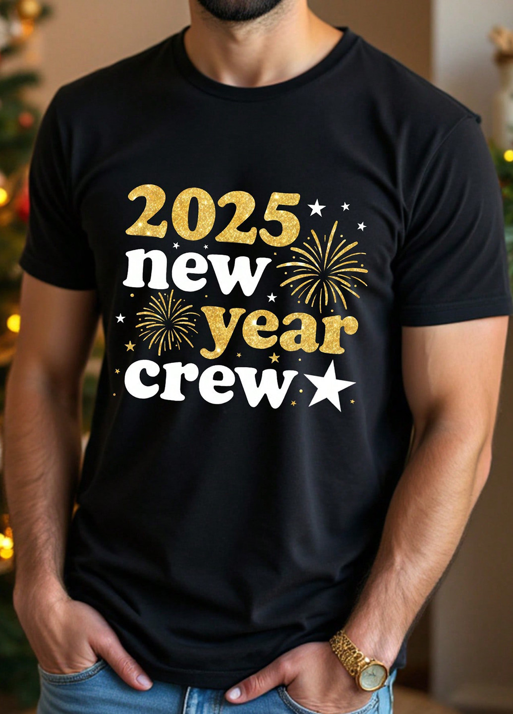 Черная футболка SHEIN