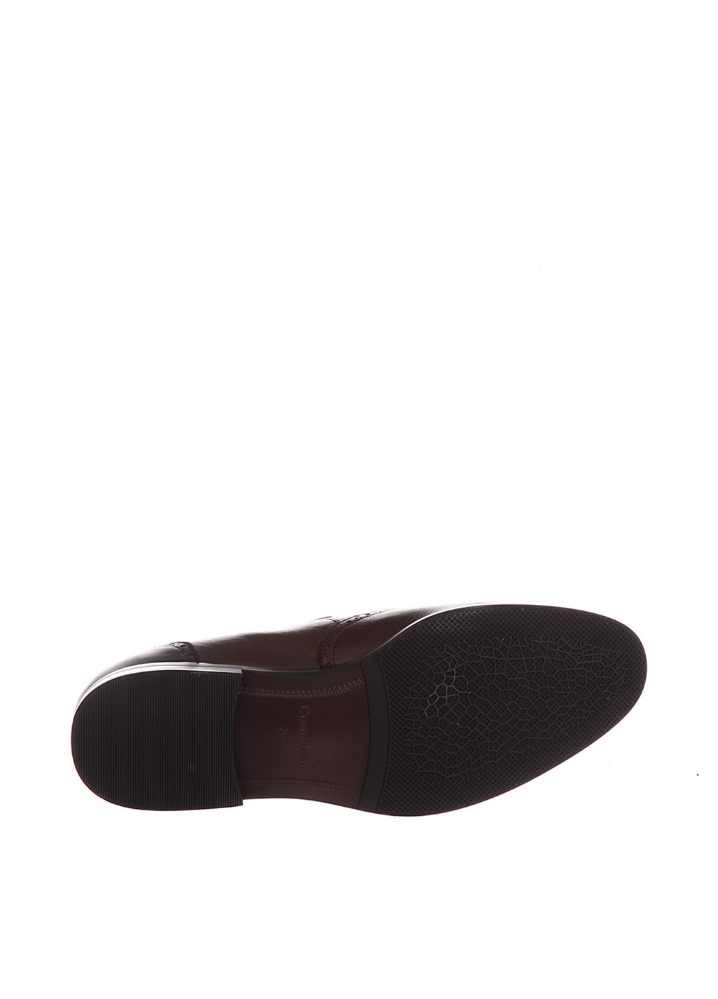 Темно-коричневые классические туфли Cosottinni без шнурков