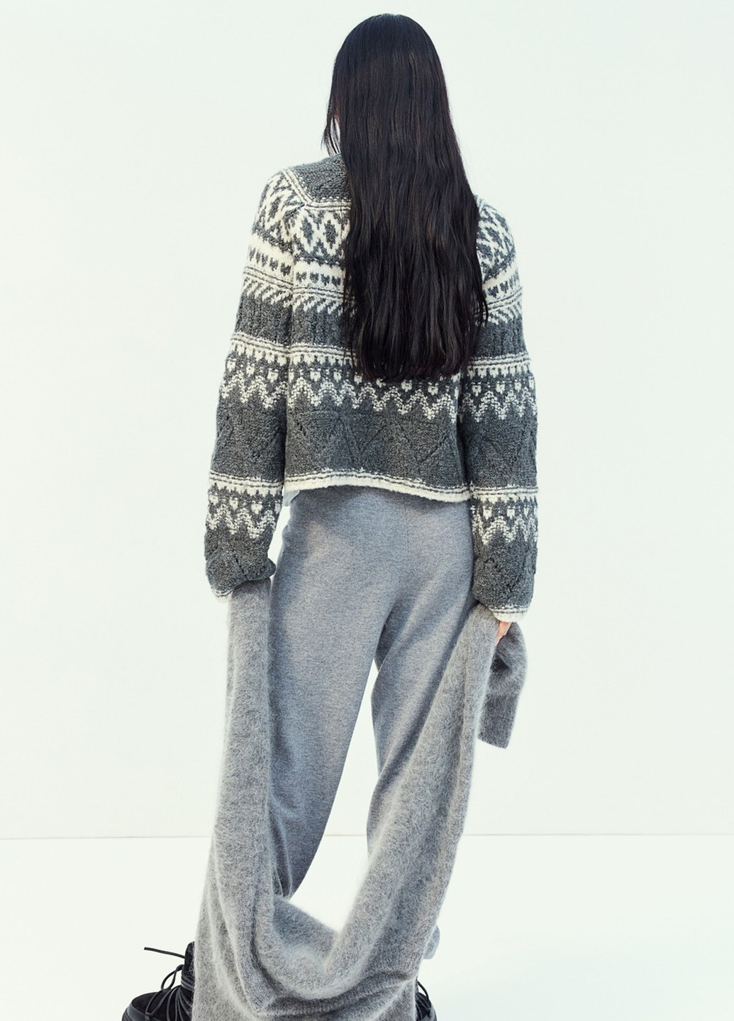 Сірий зимовий джемпер джемпер H&M