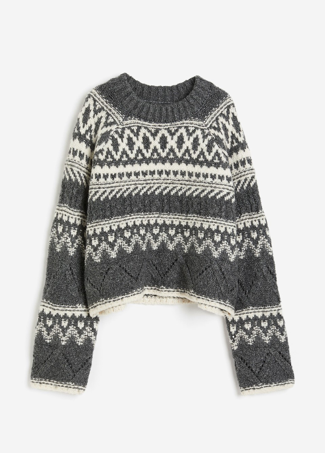 Сірий зимовий джемпер джемпер H&M