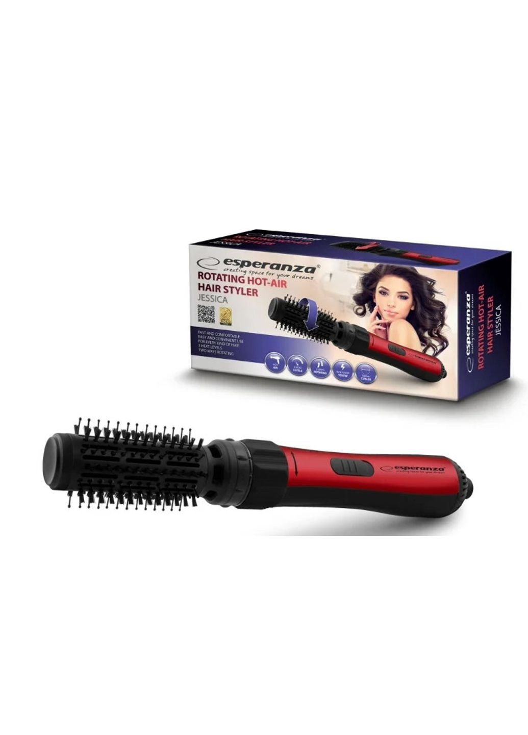 Фен-щетка Jessica EBL-008 Esperanza (253865836)