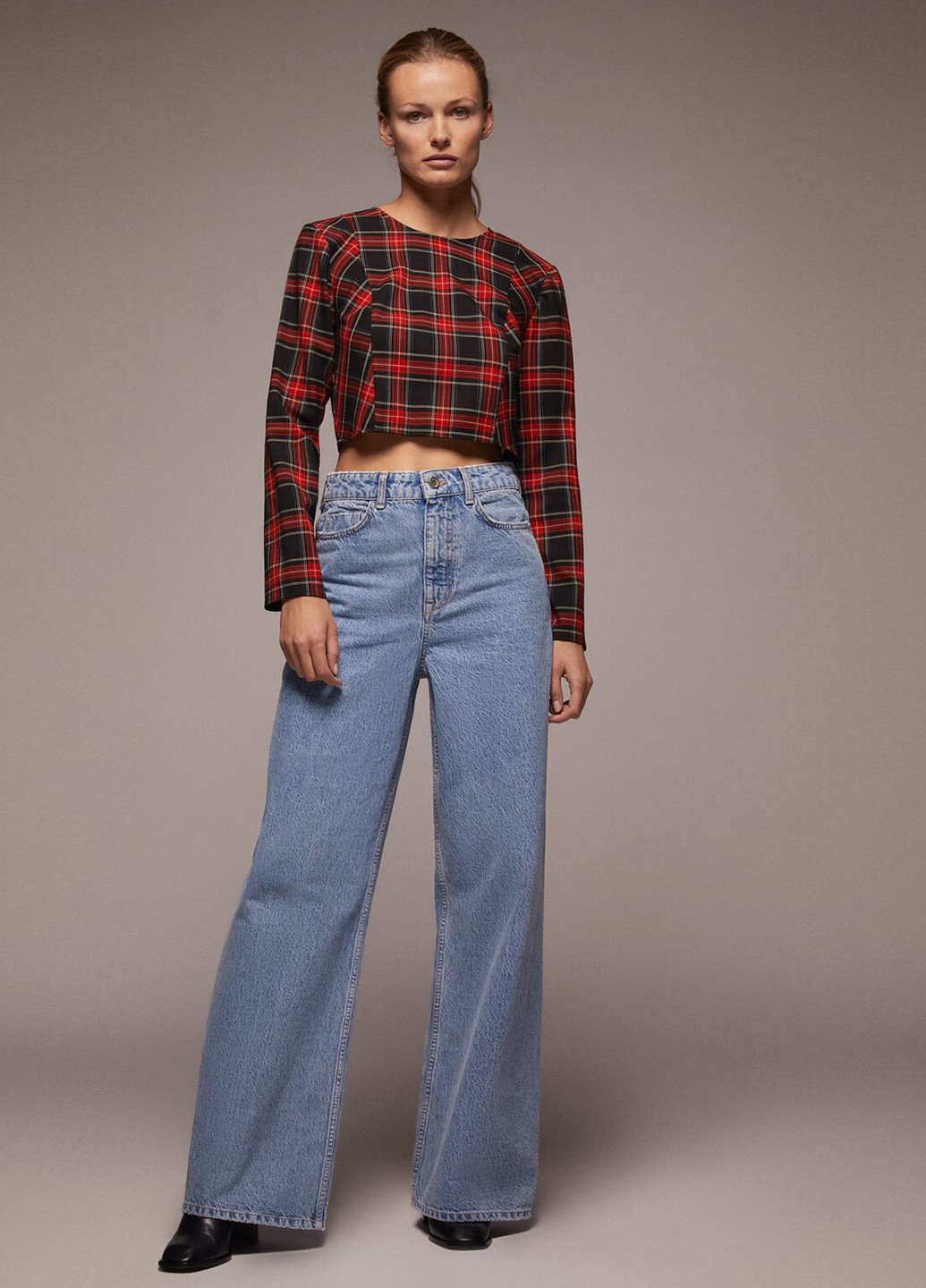 Красная блуза Zara