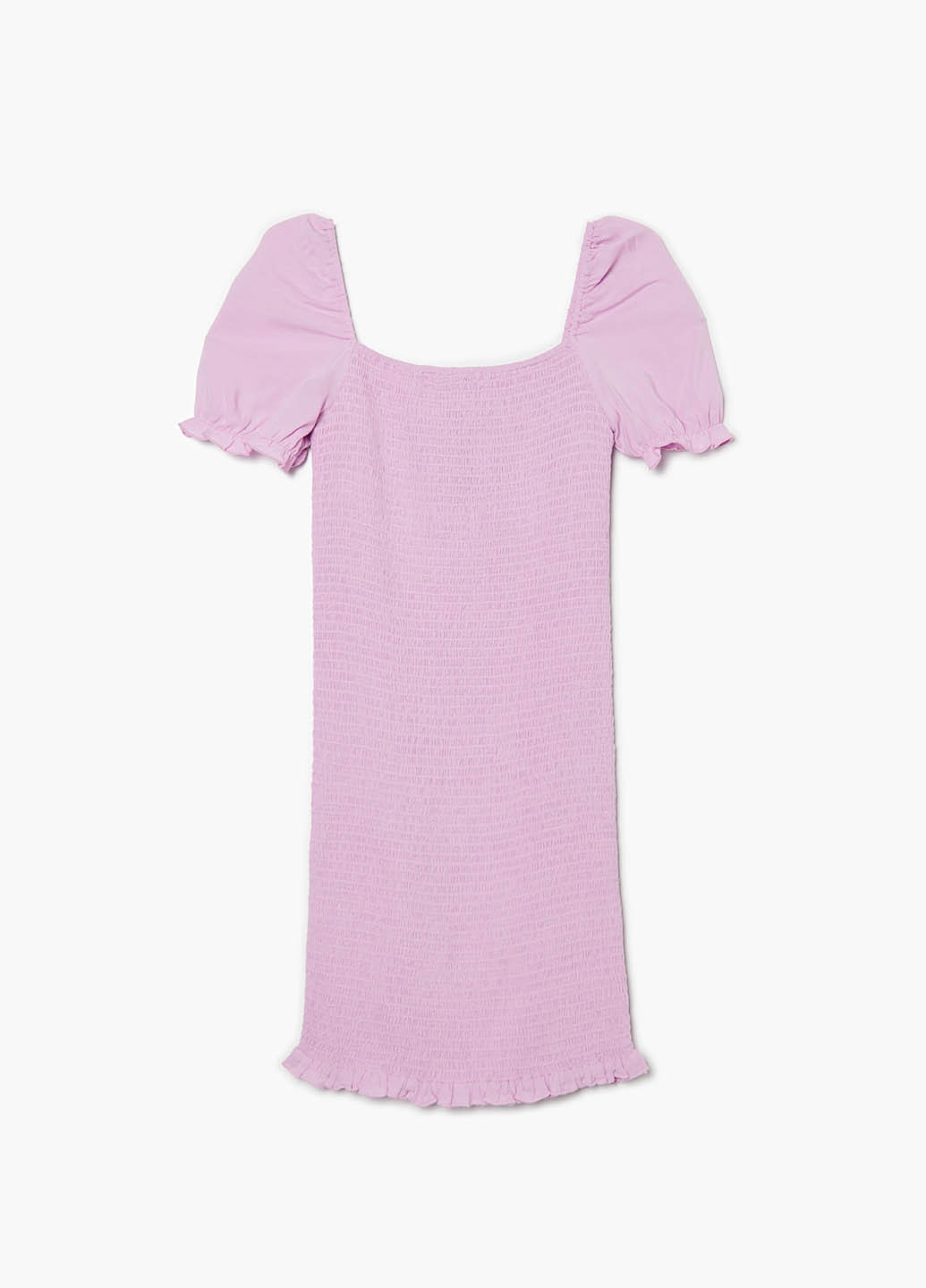 Розово-лиловое кэжуал платье Cropp однотонное
