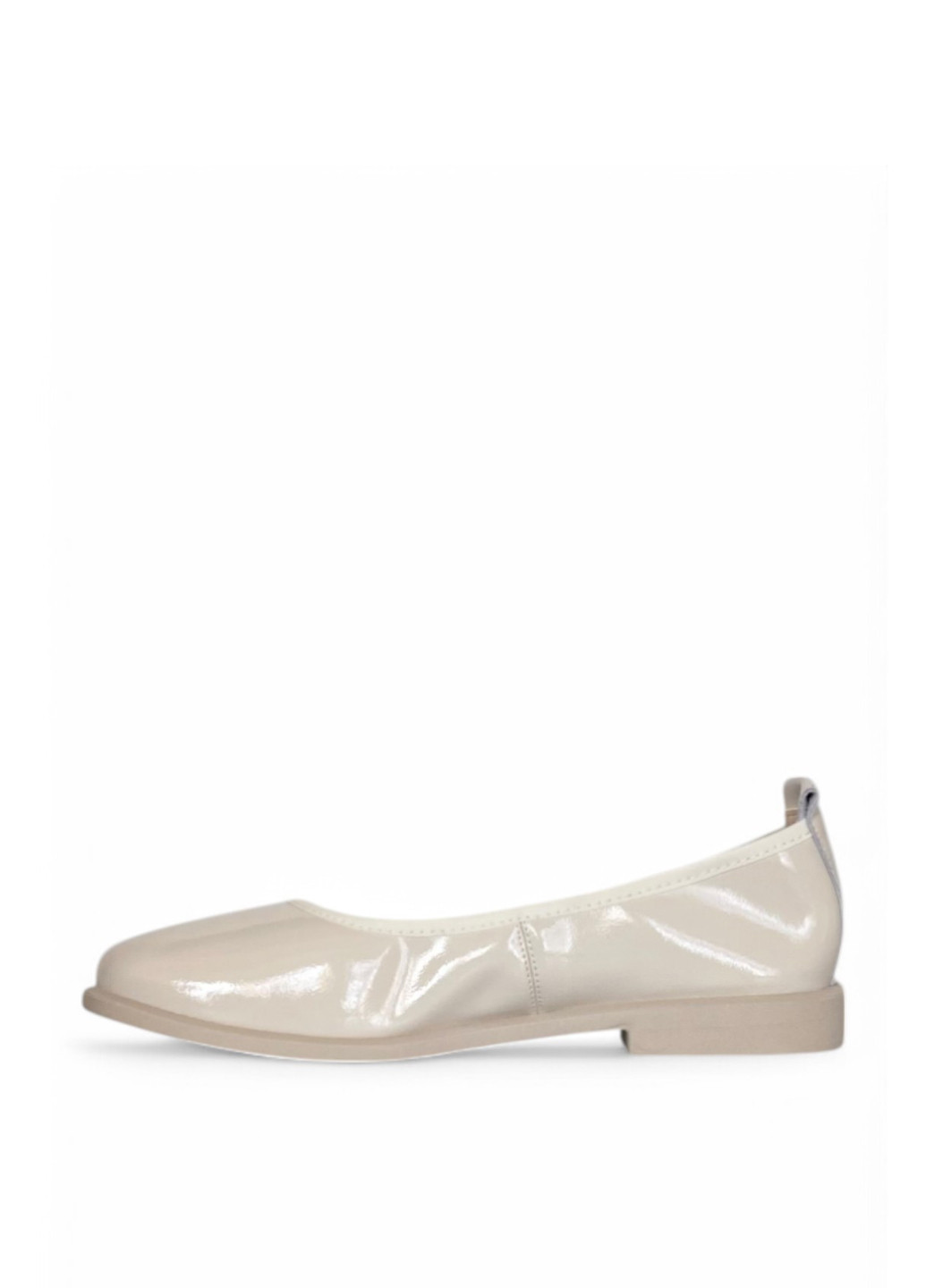 Женские балетки Lonza | однотонные без декора, лакированные натуральная кожа (327577168)