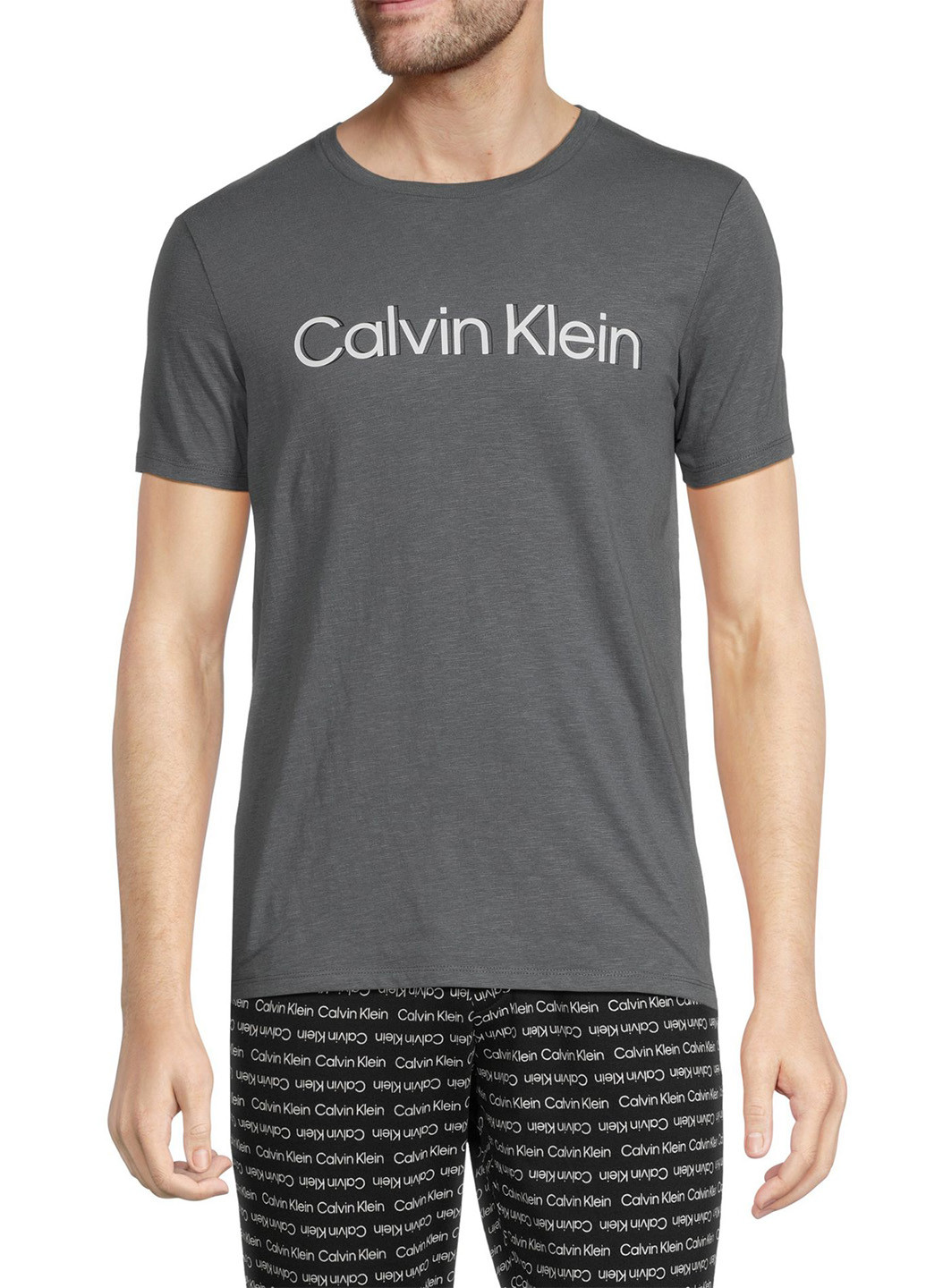 Серая футболка Calvin Klein