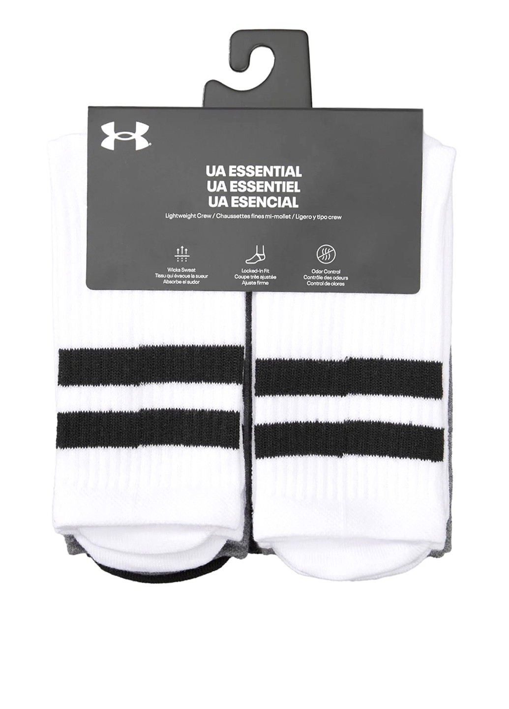 Комбіновані шкарпетки (6 пар) Under Armour написи (315696905)