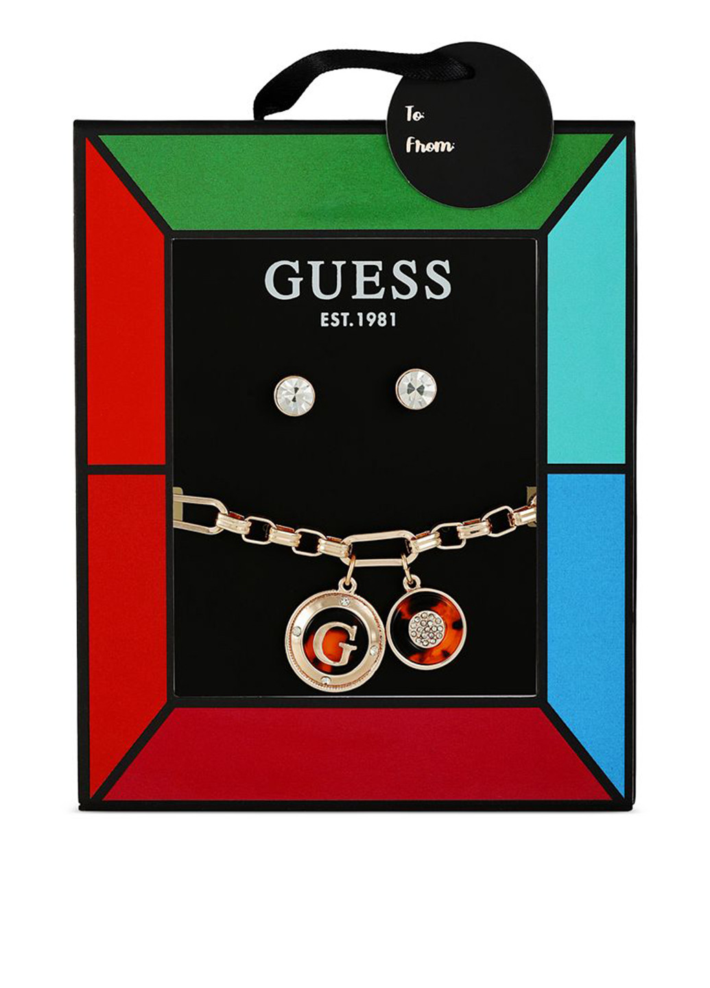 Комплект прикрас (сережки, браслет) Guess (271121700)