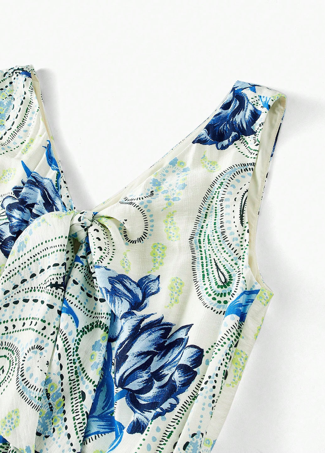 Комбинезон SHEIN комбинезон-брюки цветочный белый кэжуал вискоза