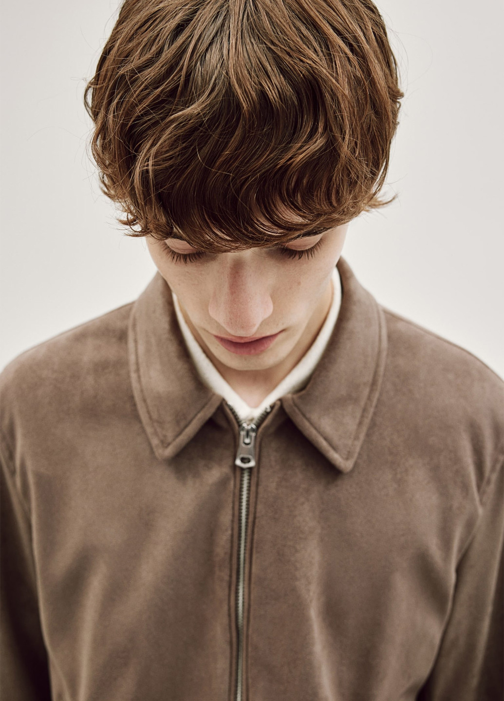 Коричневая демисезонная куртка H&M