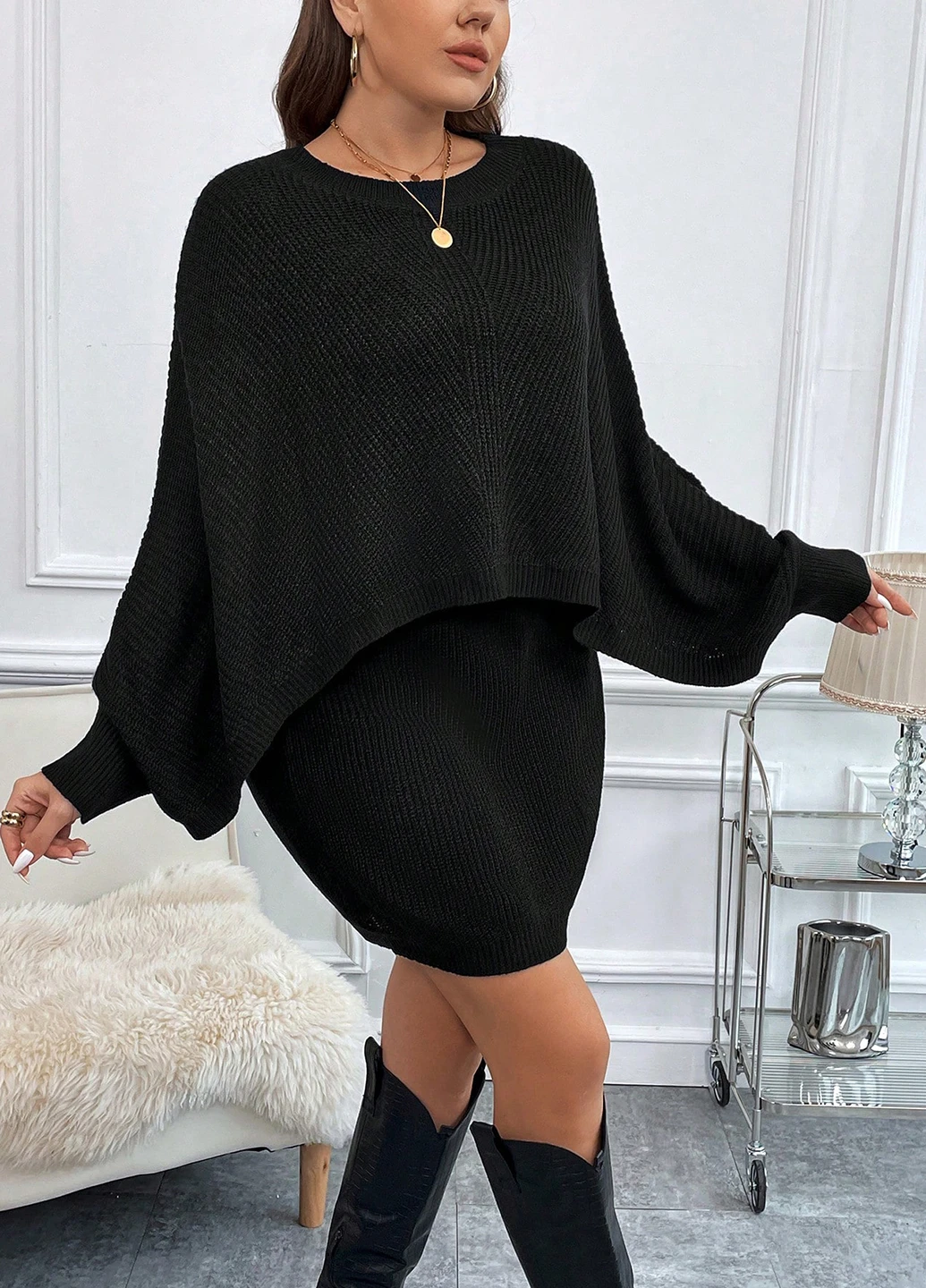 Костюм (светр, спідниця) SHEIN (341532720)
