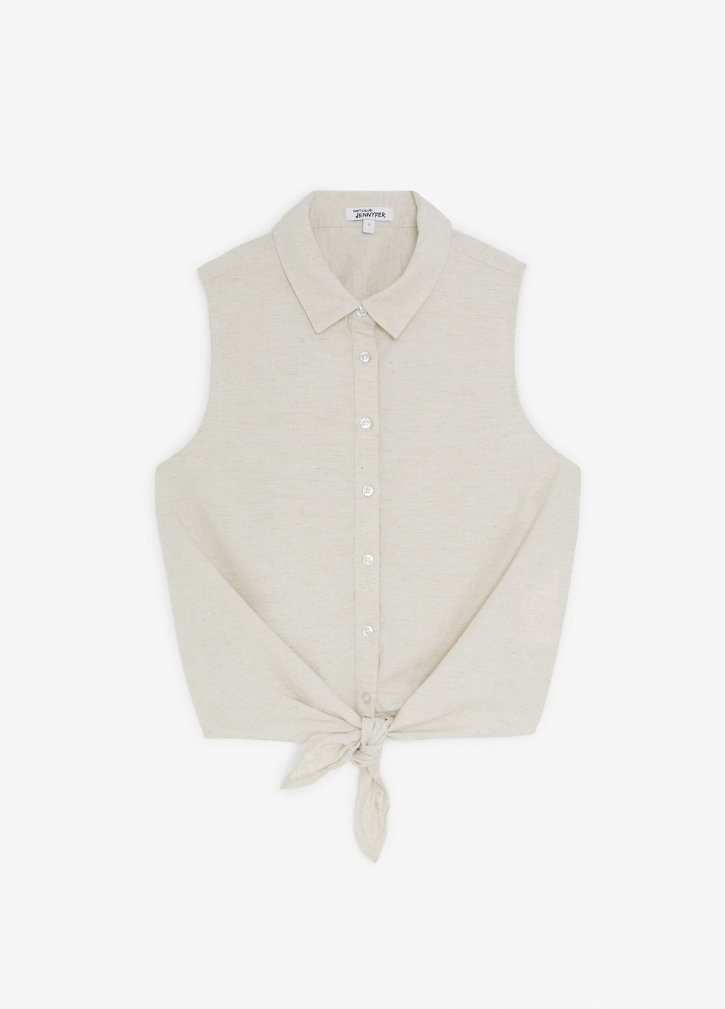 Бежевая блуза Jennyfer