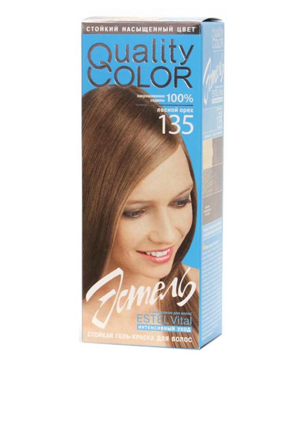 135, гель-фарба для волосся Vital Quality Color (лісовий горіх) Estel (75100097)