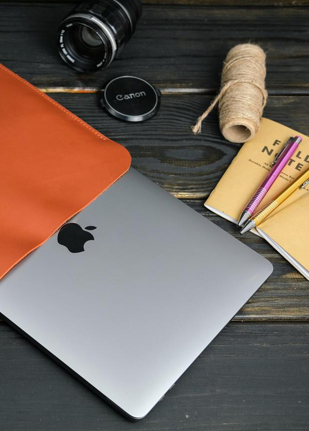 Шкіряний чохол для MacBook Дизайн №1 з повстю Berty (253861721)