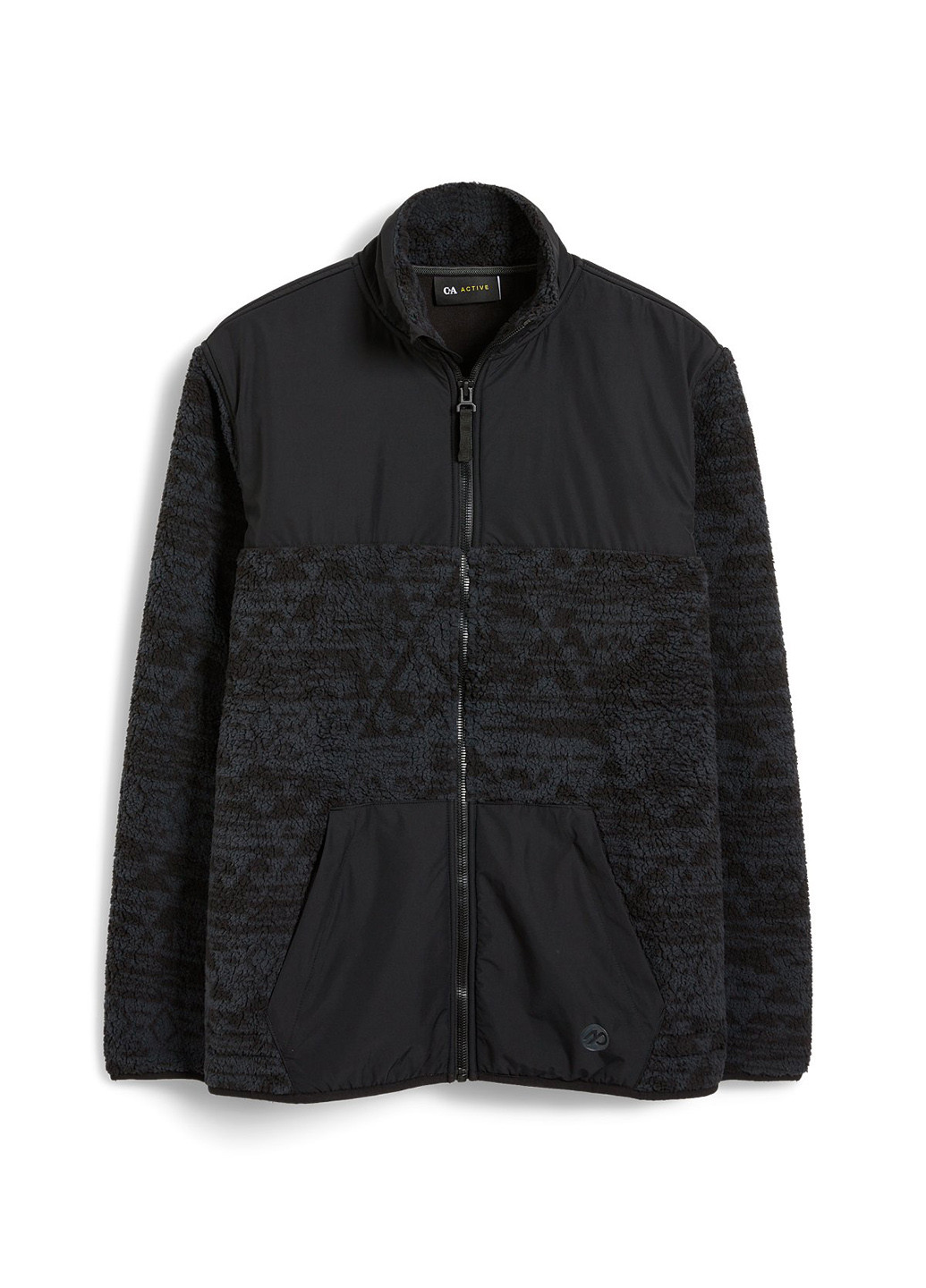 Чорна демісезонна куртка C&A