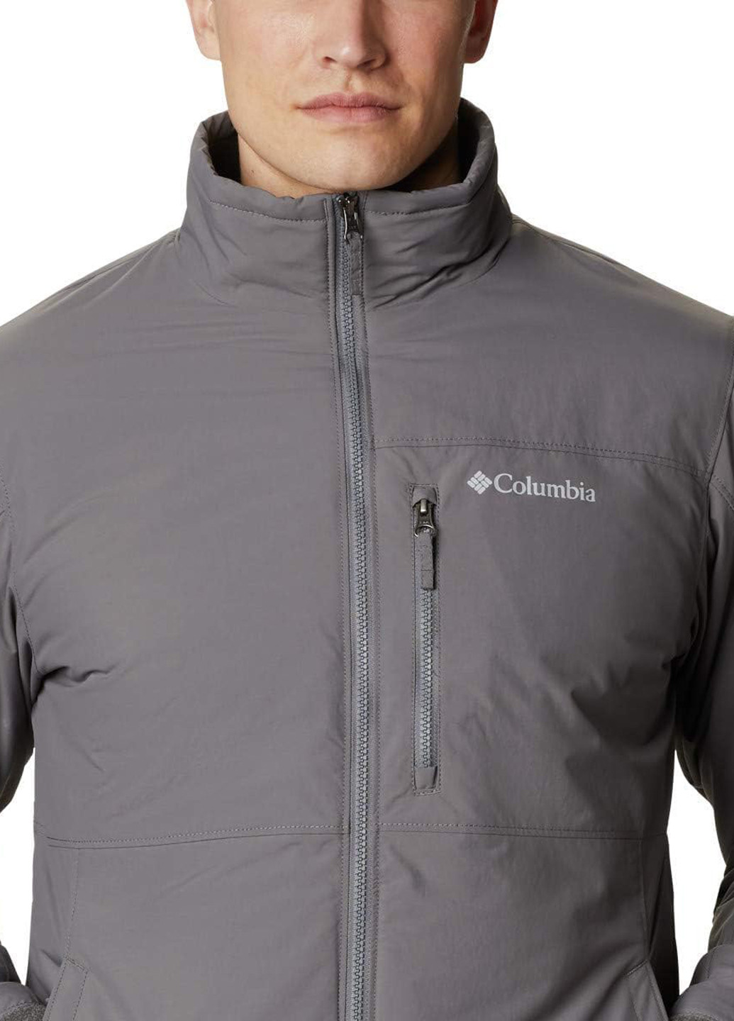 Сіра демісезонна куртка Columbia
