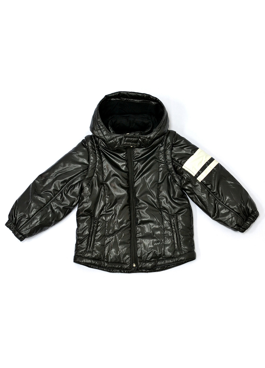 Черная демисезонная куртка Piccolo L