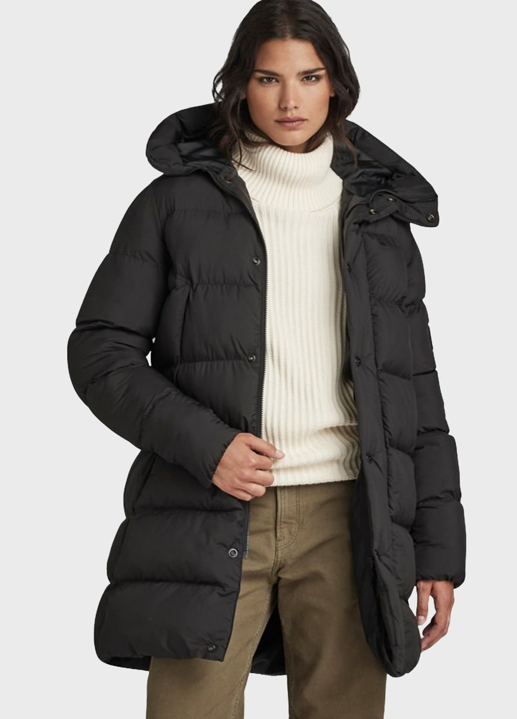 Черная зимняя куртка G-Star Raw