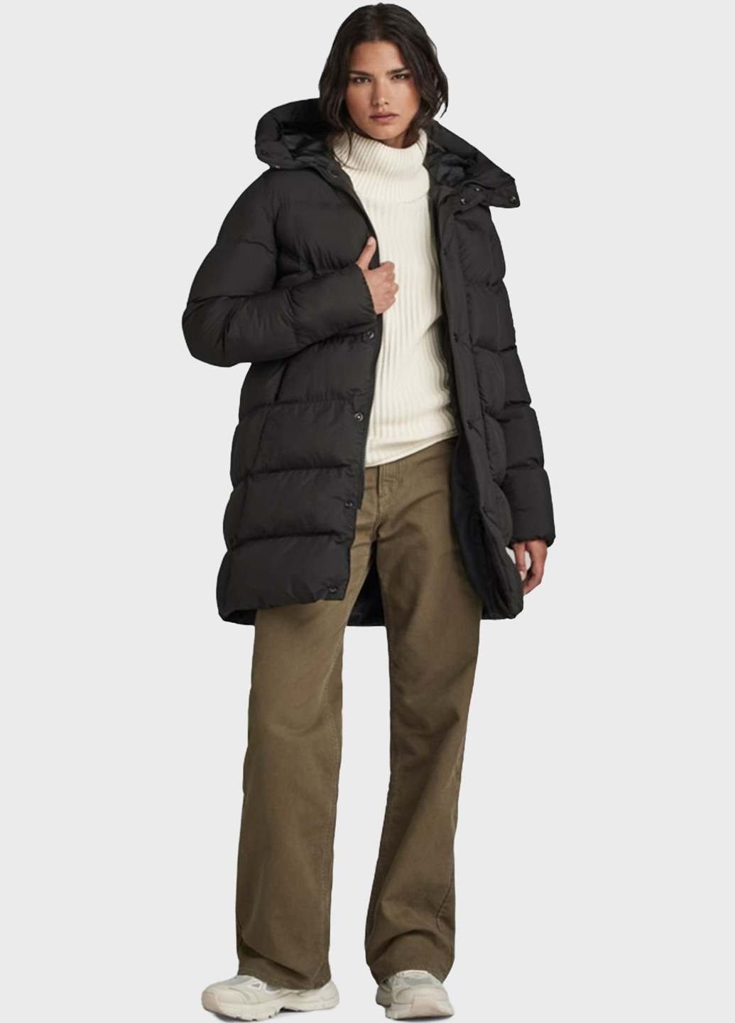 Черная зимняя куртка G-Star Raw